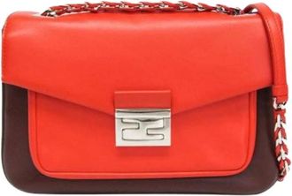 Fendi Pre-owned 8Br 677 Schoudertas - Dames - Vintage Schoudertas - Veelkleurig - ONE Size - Leer - Vintage