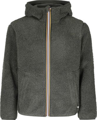 K-Way Green Jack Sherpa Polar Double Reversible Jacket