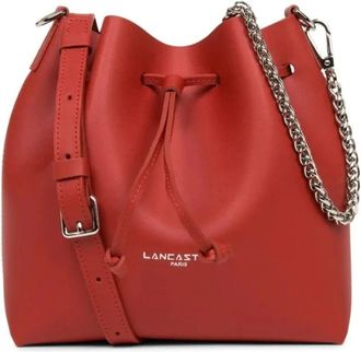 Lancaster Sac Bourse Element City - Dames - Schoudertassen - Rood - ONE Size - Leer - Tassen