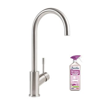 Villeroy & Boch Villeroy Et Boch Grifo De Cocina Paraguas De Acero Macizo + Limpiador