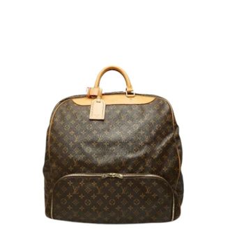Louis Vuitton Pre-owned Weekend Bags, female, Brown, Size: ONE SIZE Pre-owned Monogram Boston Bag