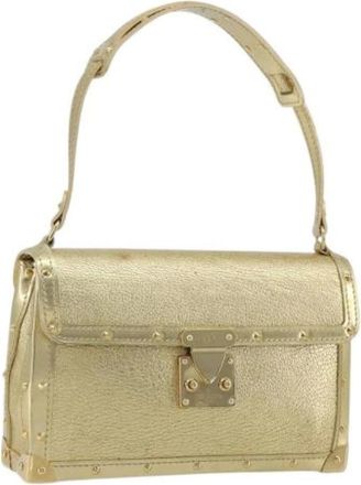 Louis Vuitton Pre-owned Vintage Schoudertas - Dames - Vintage Schoudertas - Geel - ONE Size - Leer - Vintage