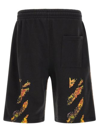 Off-white Bermuda Shorts - Beige