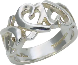 Tiffany & Co. Silver Silver 925 Band Ring (Pre-Owned)