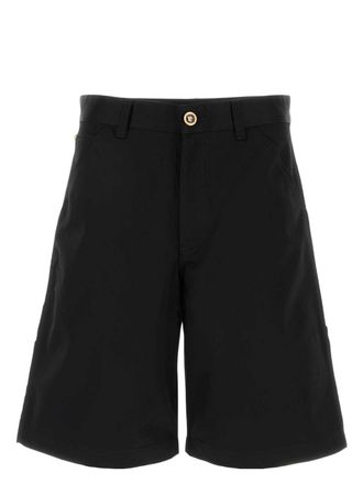 パンツ VERSACE Women Shorts  Burmudas 1016258 1A11635 6D100 Black VERSACE Denim shorts | THE OUTNET