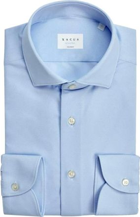 Xacus Active Shirt Evolution - Heren - Zakelijke Overhemden - Blauw - 6XL - Overhemden