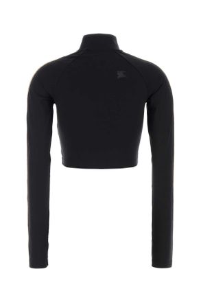 Burberry Stretch Nylon Sweatshirt - Black