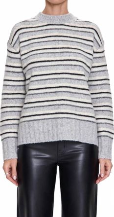 Pistola Denim Hanna Oversized Sweater In Striped