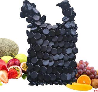 Generic Grocery Bags | Washable Foldable Pouch - Travel Recycled Grocery Tote - for Travel Kitchen Parties Picnics School Daily Commutes