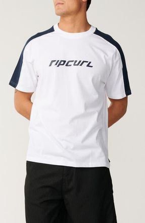 Rip Curl Archive Up Top Graphic Cotton T-Shirt in White at Nordstrom, Size Xx-Large