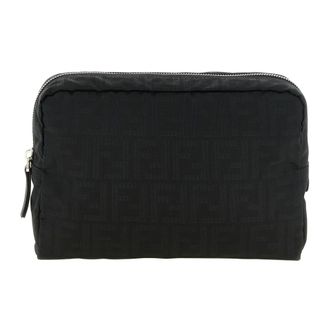 Fendi Accessoires, Heren, Zwart, ONE Size, Toilet Bags