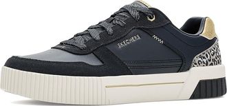 Skechers Jade-lustrous Luxury Womens Shoes Black/Multi : 5.5 B - Medium, Suede