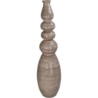Schubiger M&ouml;bel Vase Keramik, Sand H: 72 cm