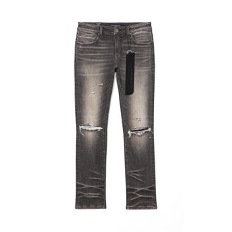 Cult of Individuality Rocker Slim Straight 602 Jeans In Charcoal