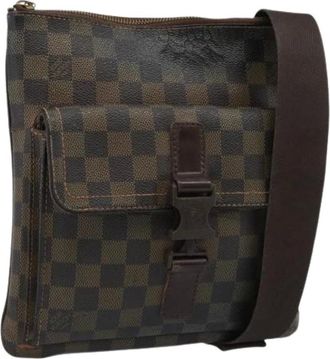 Louis Vuitton Borsa a tracolla Damier Ebene Pre-owned - - Pre-owned - Donna - Marrone - ONE SIZE