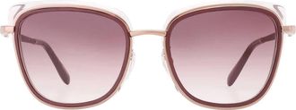 Chopard Violet Gradient Butterfly Ladies Sunglasses SCHD40S 08FE 56