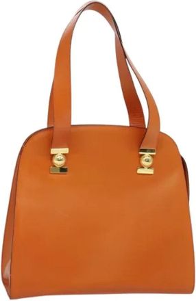 Celine Pre-owned Handbags, female, Orange, Size: ONE SIZE Pre-owned Vintage Handbag