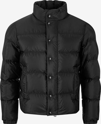 Moncler Kurze Steppjacke aus technischem Gewebe mit Stehkragen Virolais