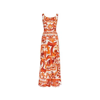 Dolce & Gabbana Donna, Abiti, Arancione, S, new
