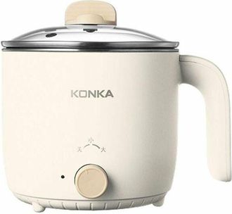 OEM Casserole Electrique - 5 L - 650 W / 1300 W - Revestimiento Antiadherente - Tapa De Vidrio - Para Cocina Rapida - 1 Unidad