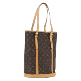 Louis Vuitton Pre-owned Bucket Bags, female, Brown, Size: ONE SIZE Pre-owned Vintage Monogram Bucket Bag