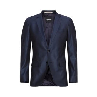 HUGO BOSS Heren, Jassen, Blauw, Maat: 2XL