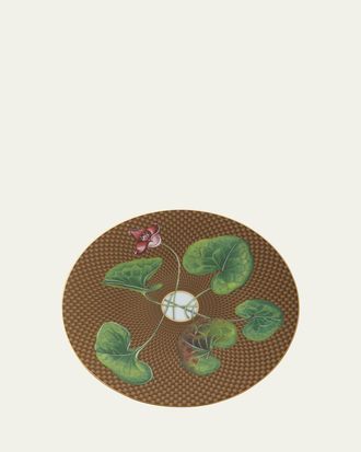 Raynaud Tresor Fleuri Asarum Dessert Plate