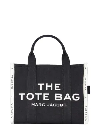 Marc Jacobs Womens Tote Bag The Black Cotton + Polyester Handbags Hand