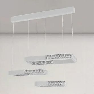 Trade Shop Trade Shop - Copy Of Plafoniera Led 24w Cerchio Effetto Cristallo Bianco Luce Fredda Calda Naturale 31715