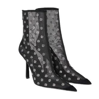 Alexander Wang Delphine Crystal Boots Size 38