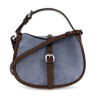 Etro Pony Kleine Tas - Dames - Handtassen - Blauw - ONE Size - Leer - Tassen