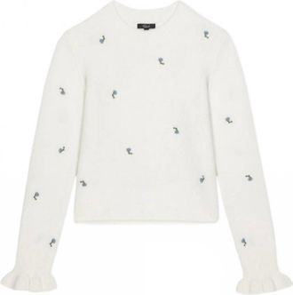 Rails Womens Bettie Soft Crew Neck Sweater In Blue Buds