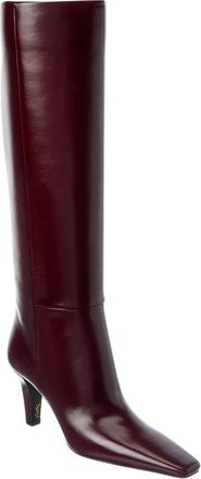 Saint Laurent Jill 75 Leather Knee-High Boot
