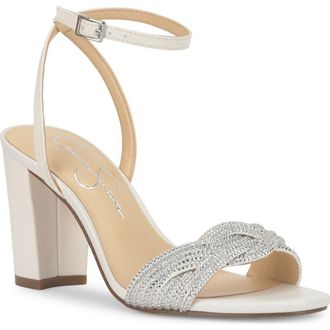 Jessica Simpson Siena Sandal in White at Nordstrom, Size 7.5