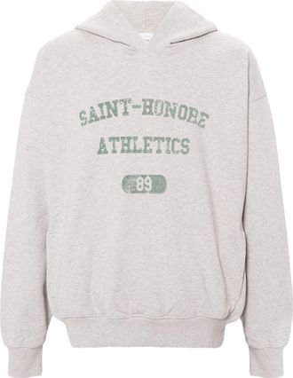1989 STUDIO Saint Honore cotton hoodie - unisex - Cotton/Cotton/Elastane - S - Grey