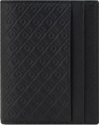 Ferragamo Bos Taurus Wallet - Heren - Portefeuilles - Zwart - ONE Size - Leer - Accessoires