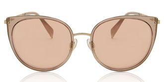 Karen Millen KM5042 297 Womens Sunglasses Gold Size 55