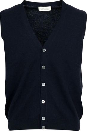 FILIPPO DE LAURENTIIS Heren, Truien, Blauw, Maat: XL Wol