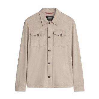 Cinque Light Jackets, male, Brown, Size: XL Cimulti Overshirt