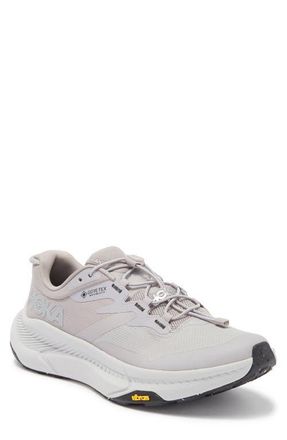 Hoka One One Transport Gore-Tex Waterproof Shoe in Opal /Vaporous at Nordstrom, Size 7.5