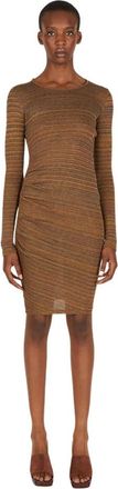 Isabel Marant Jyoti Mini-jurk - Dames - Korte kleedjes - Bruin - 2XS - Kleedjes