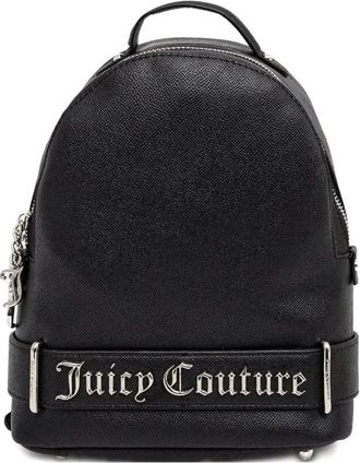 Juicy Couture logo-lettering backpack - Black