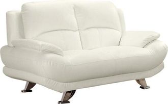 Vente-Unique Vente-unique - Divano 2 posti in similpelle Avorio - musko