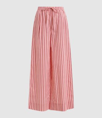 Essentiel Pantalon Jouise Rouge Rose