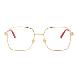 Valentino Garavani Glasses, female, Yellow, Size: 53 MM Vg0030O Optical Frame