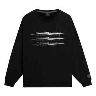 Li-Ning Way Of Wade Thunder Graphic Sweatshirt Black AWDSC57-1