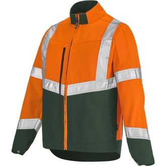 Lafont Chaqueta Lutea Pi Naranja Fluorescente / Verde Oscuro 3xl
