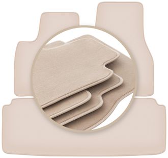 OEM Alfombrillas Beige Premium Para: Tesla Model S Ii Sed&aacute;n 2016