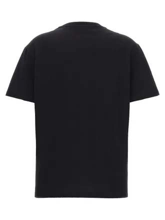 Etro Logo-Embroidered Cotton T-Shirt - Black
