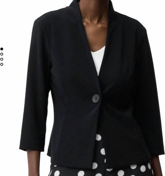 Joseph Ribkoff Fitted Blazer In Black